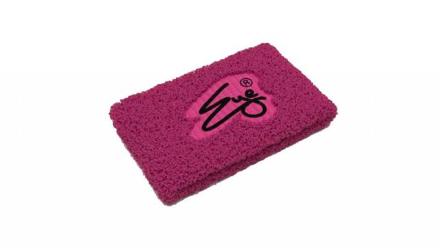 Eye Wristband Pink with Black Logo 2pcs